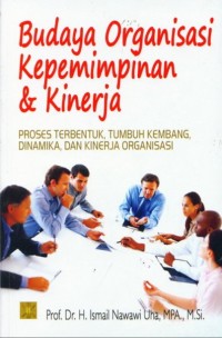 Image of Budaya organisasi kepemimpinan & kinerja