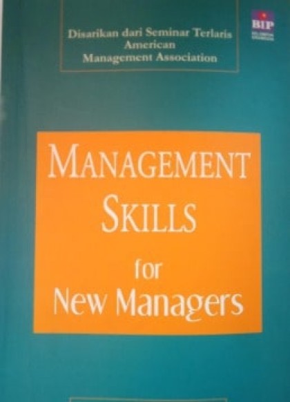 Management skills for new managers