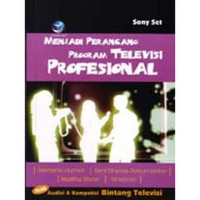 Image of Menjadi perancang program televisi profesional