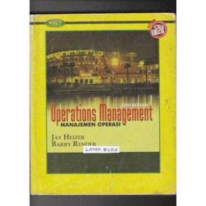 Operations management : manajemen operasi buku 1
