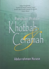Image of Panduan praktis khotbah ceramah