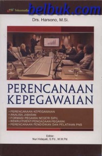 Image of Perencanaan kepegawaian